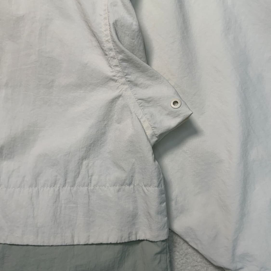 골라 컬러 블록 자켓 크림 M 상품이미지8