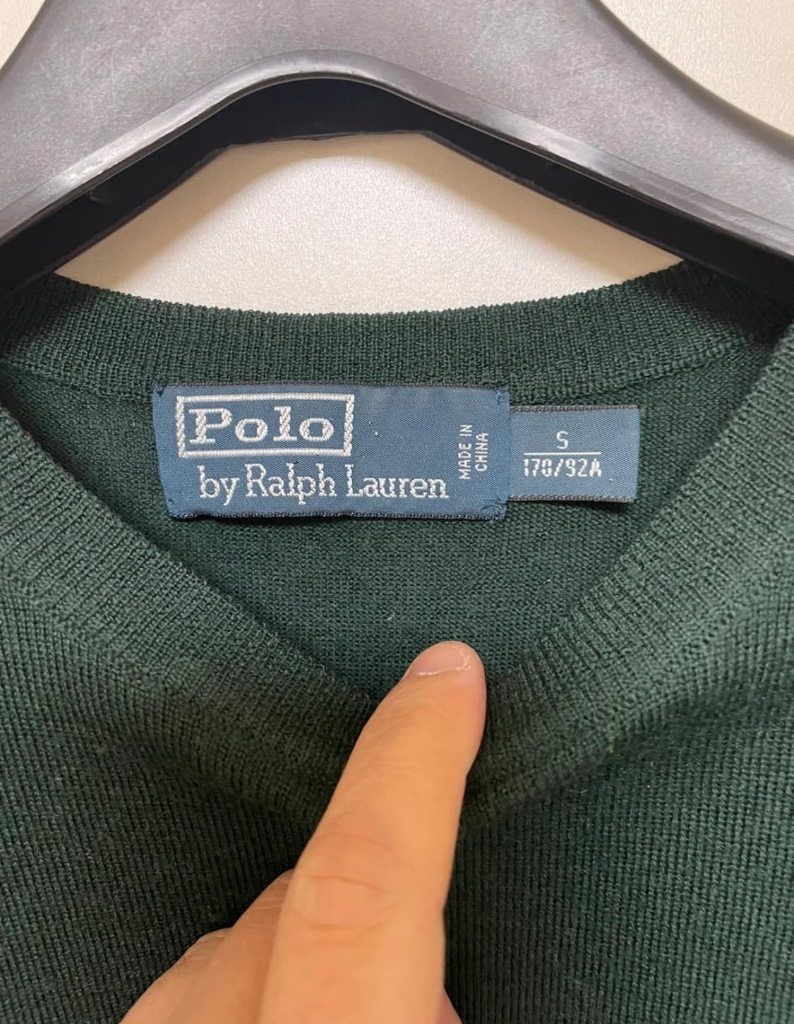 폴로 랄프로렌 남성 메리노 울 니트 S 상품이미지2