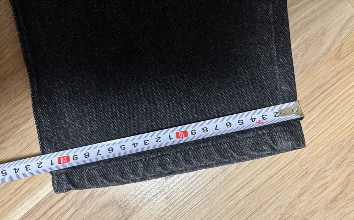 데우스엑스 마키나 흑청 블랙 데님 상품이미지7