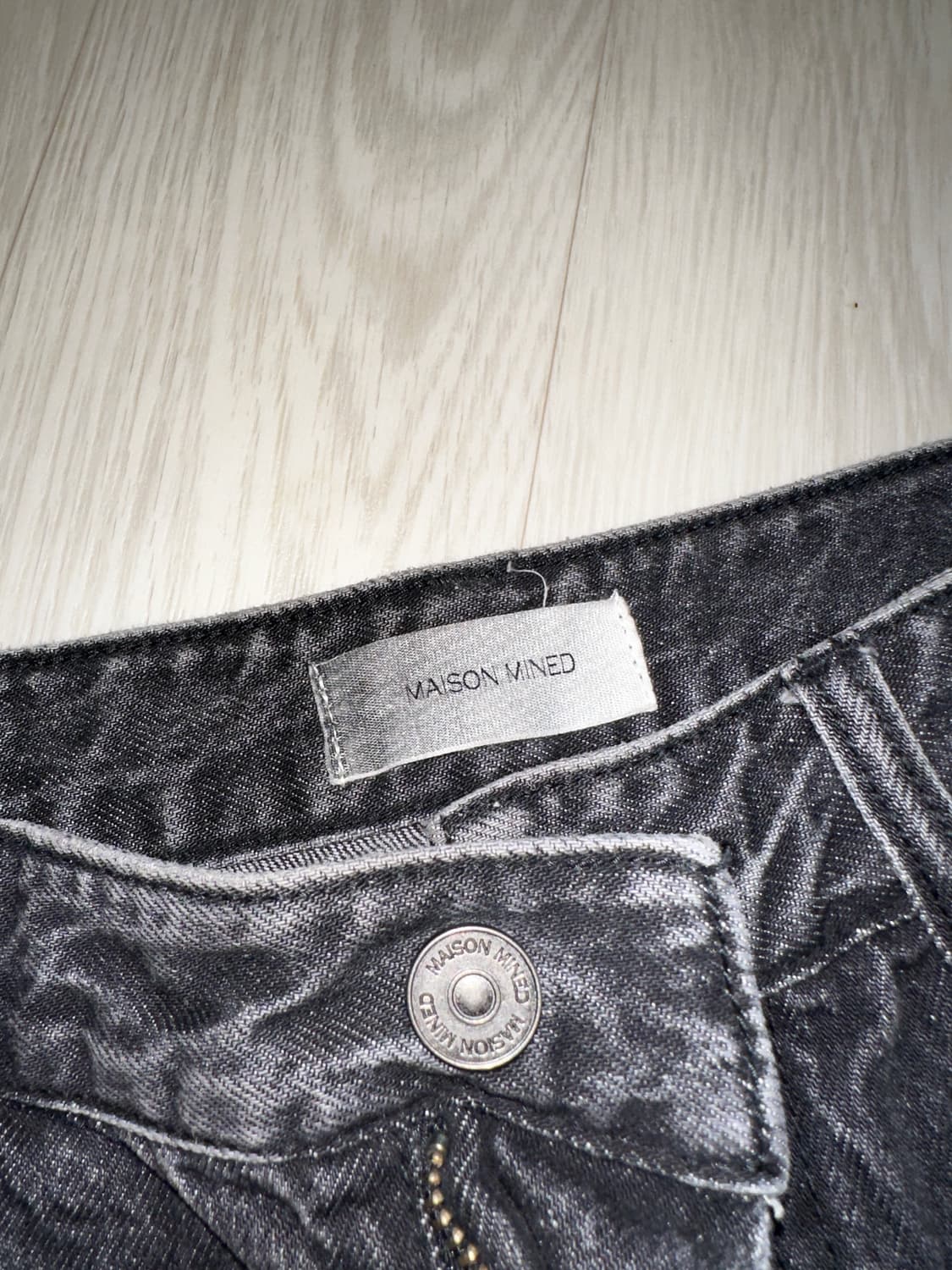 메종미네드 스티치 디테일 데님 29 상품이미지2