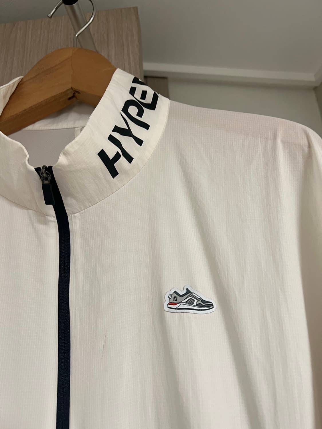 XXL) 풋조이 FJ HYPER 플렉스 바람막이 화이트/블랙 상품이미지2