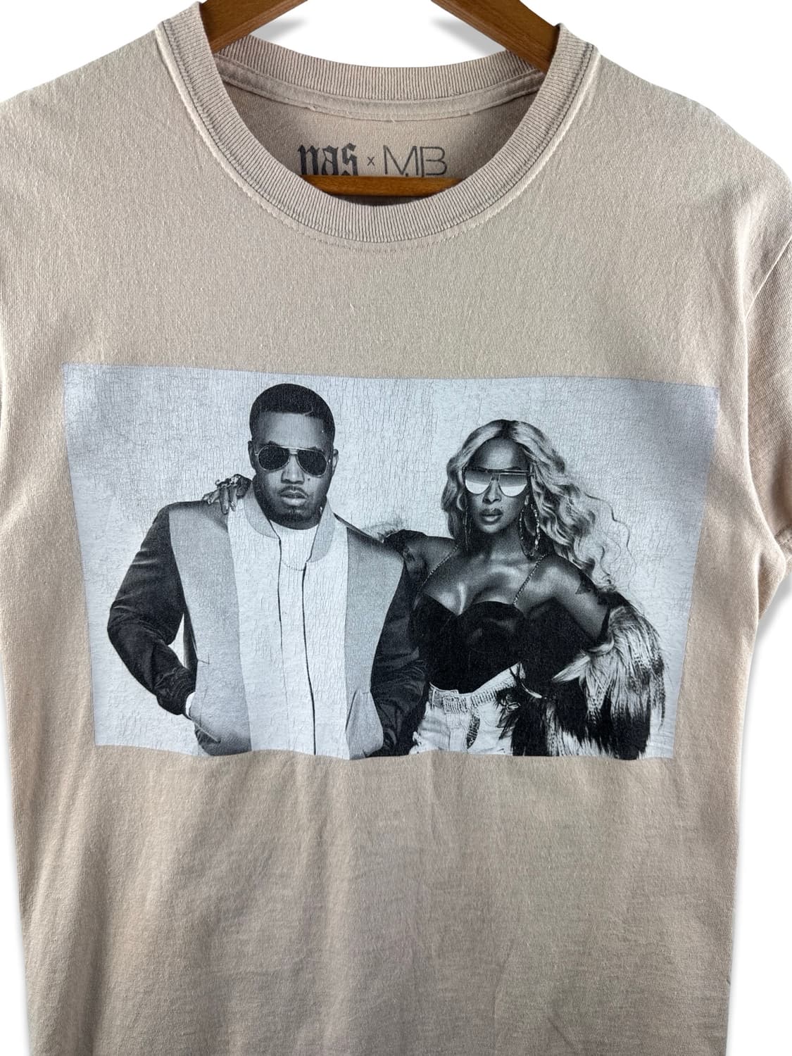 Nas 나스 X Mary J. Blige  투어 티셔츠3911 상품이미지4