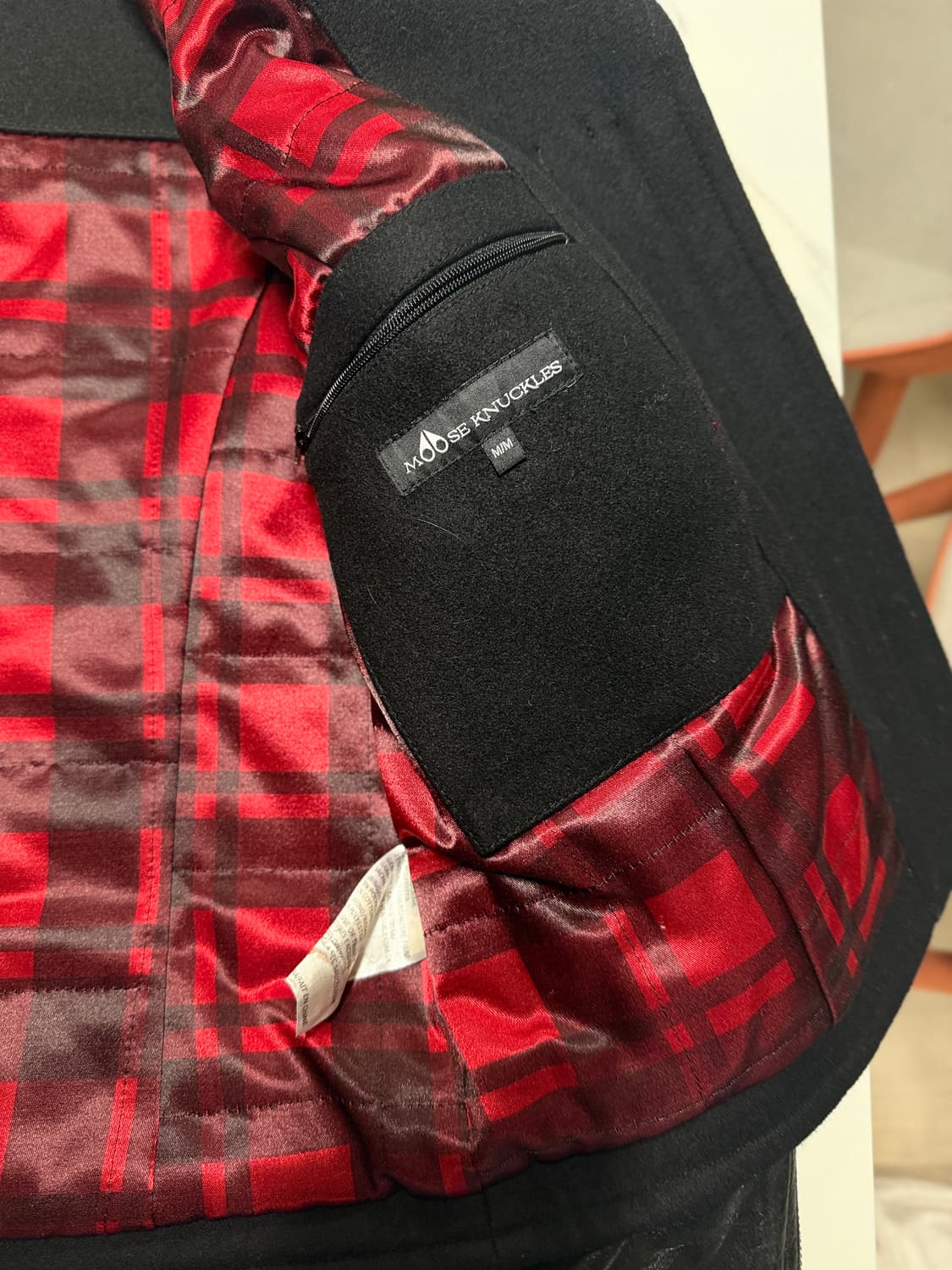 w) 무스너클 울자켓 M 상품이미지5