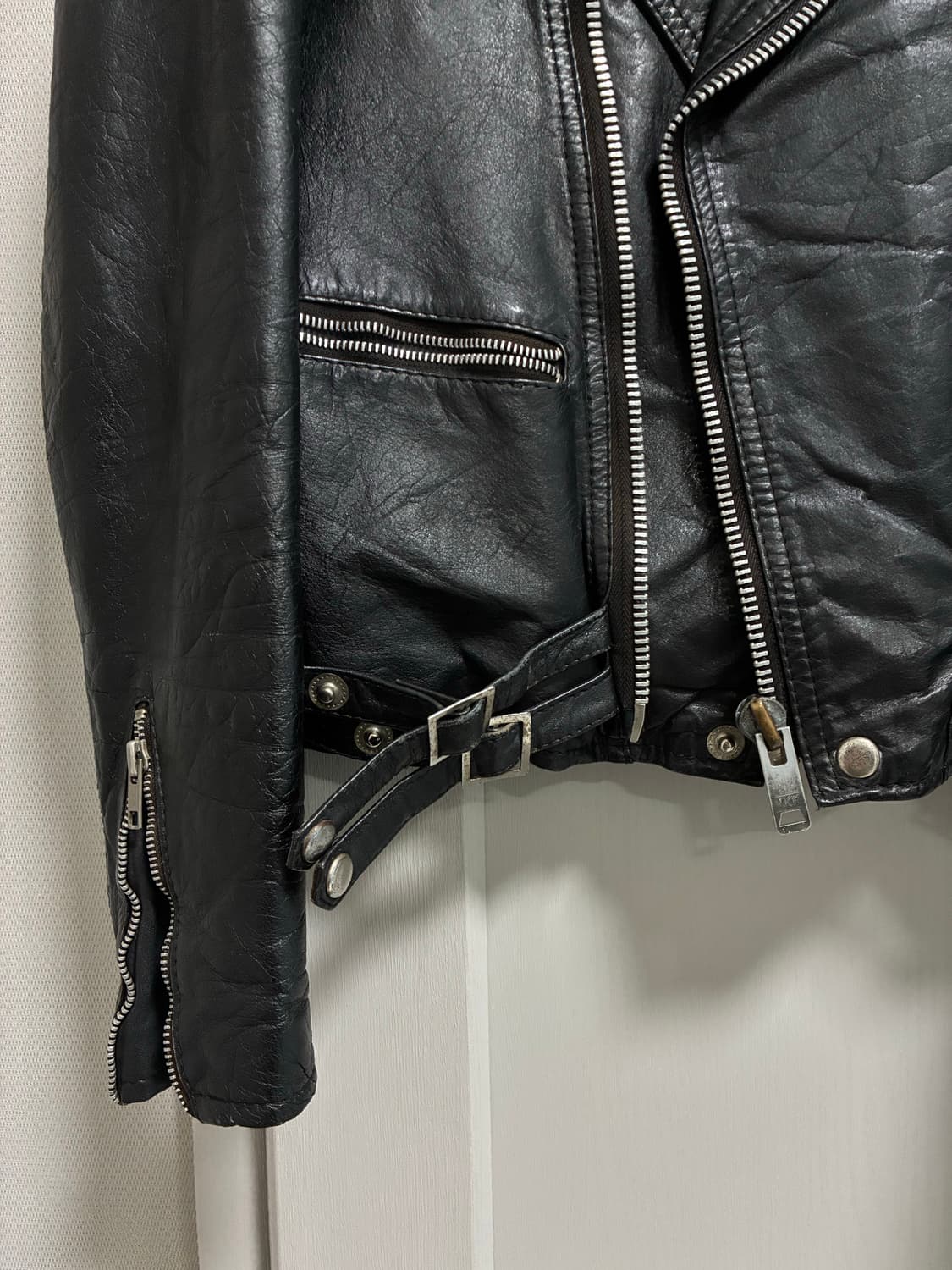 Vintage 라이더자켓 상품이미지3