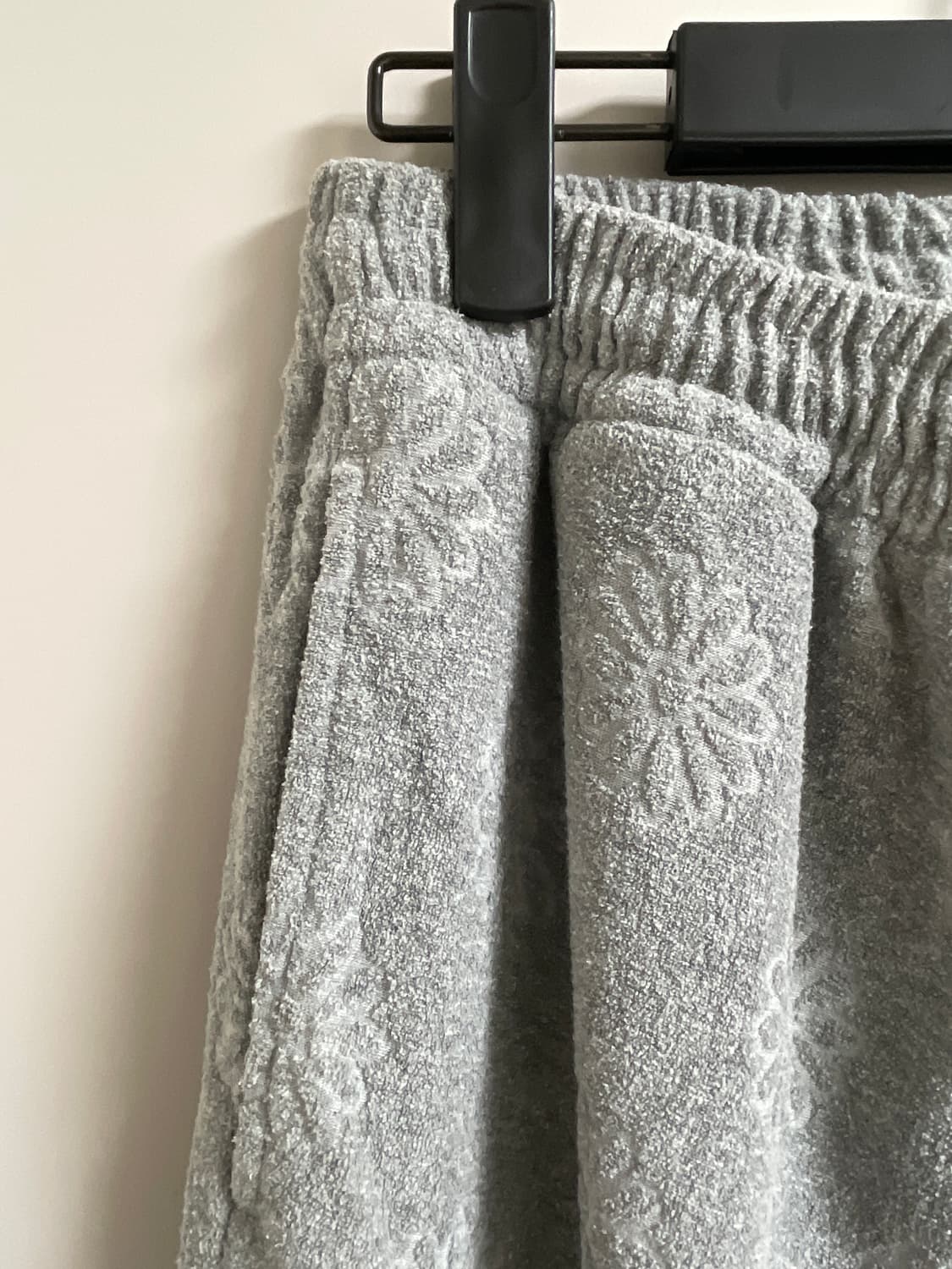 enzoblues 엔조블루스 테리 플라워 밴딩 팬츠 상품이미지4