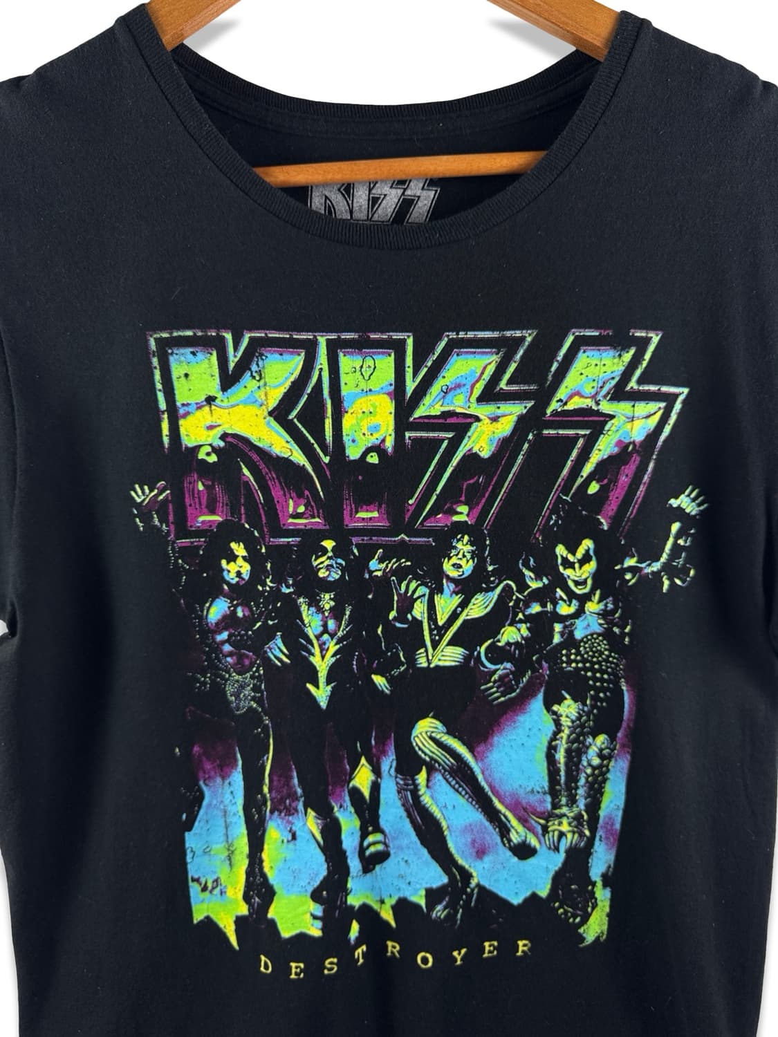 KISS 오피셜 그래픽 밴드 티셔츠3754 상품이미지4