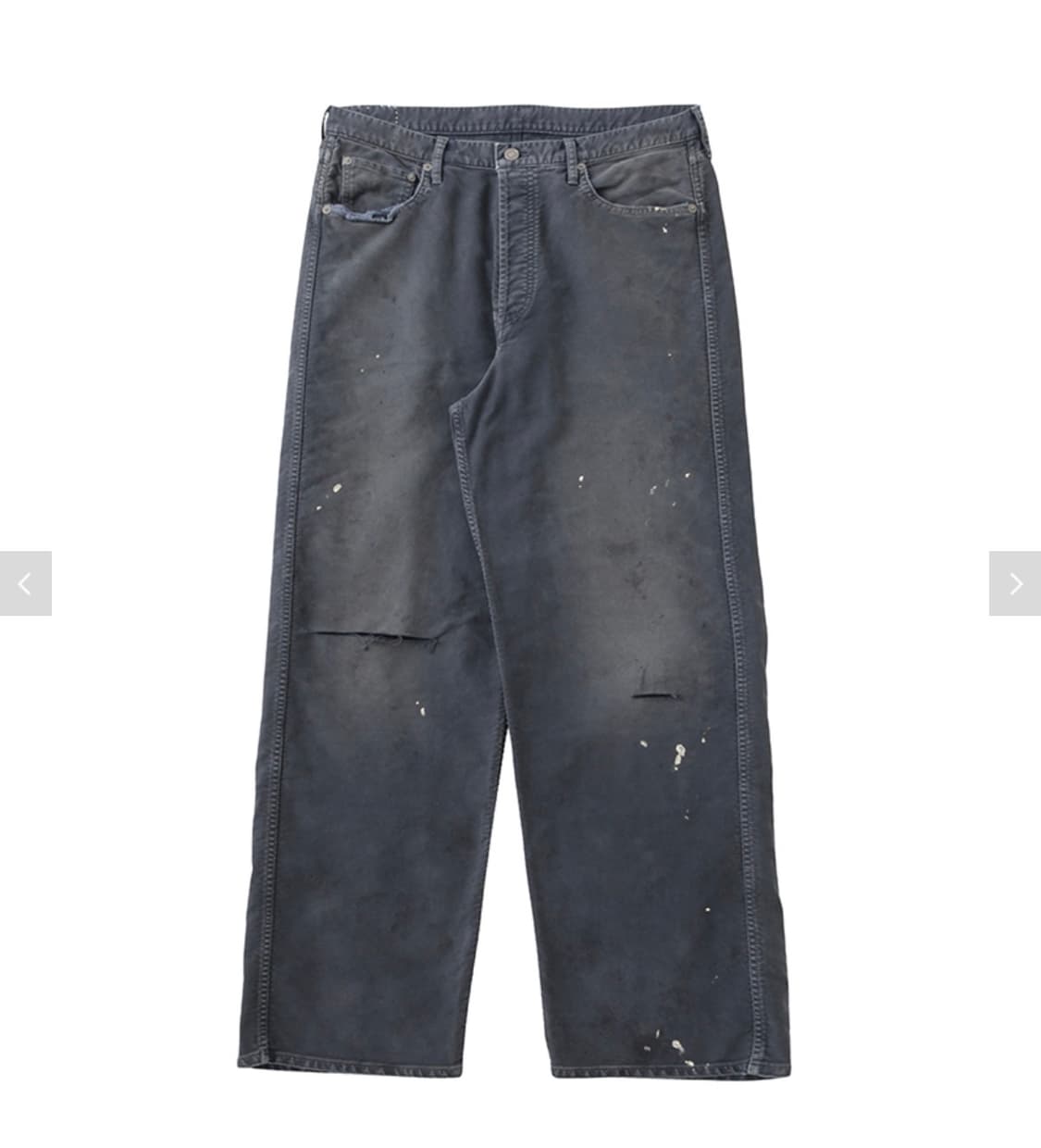 (4) visvim ict fluxus gcord crash 네이비 상품이미지1