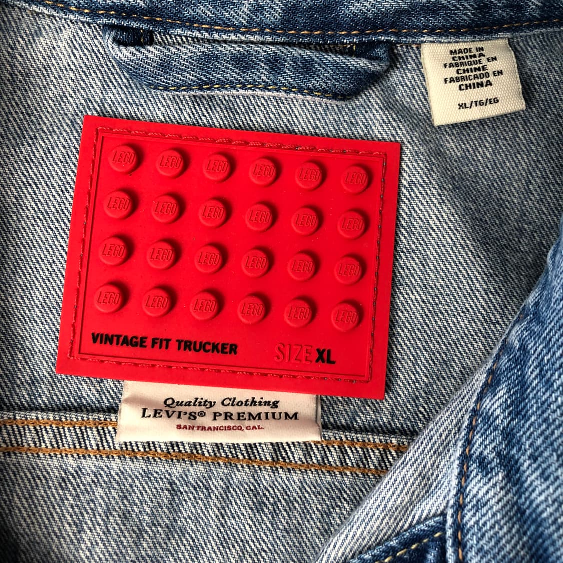 리바이스x레고 한정판 프리미엄 데님자켓  상품이미지6