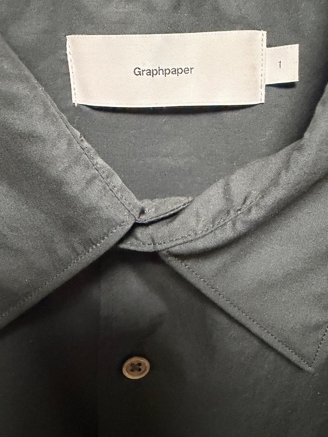 그라프페이퍼 Graphpaper 24fw 셔츠 1size 상품이미지4