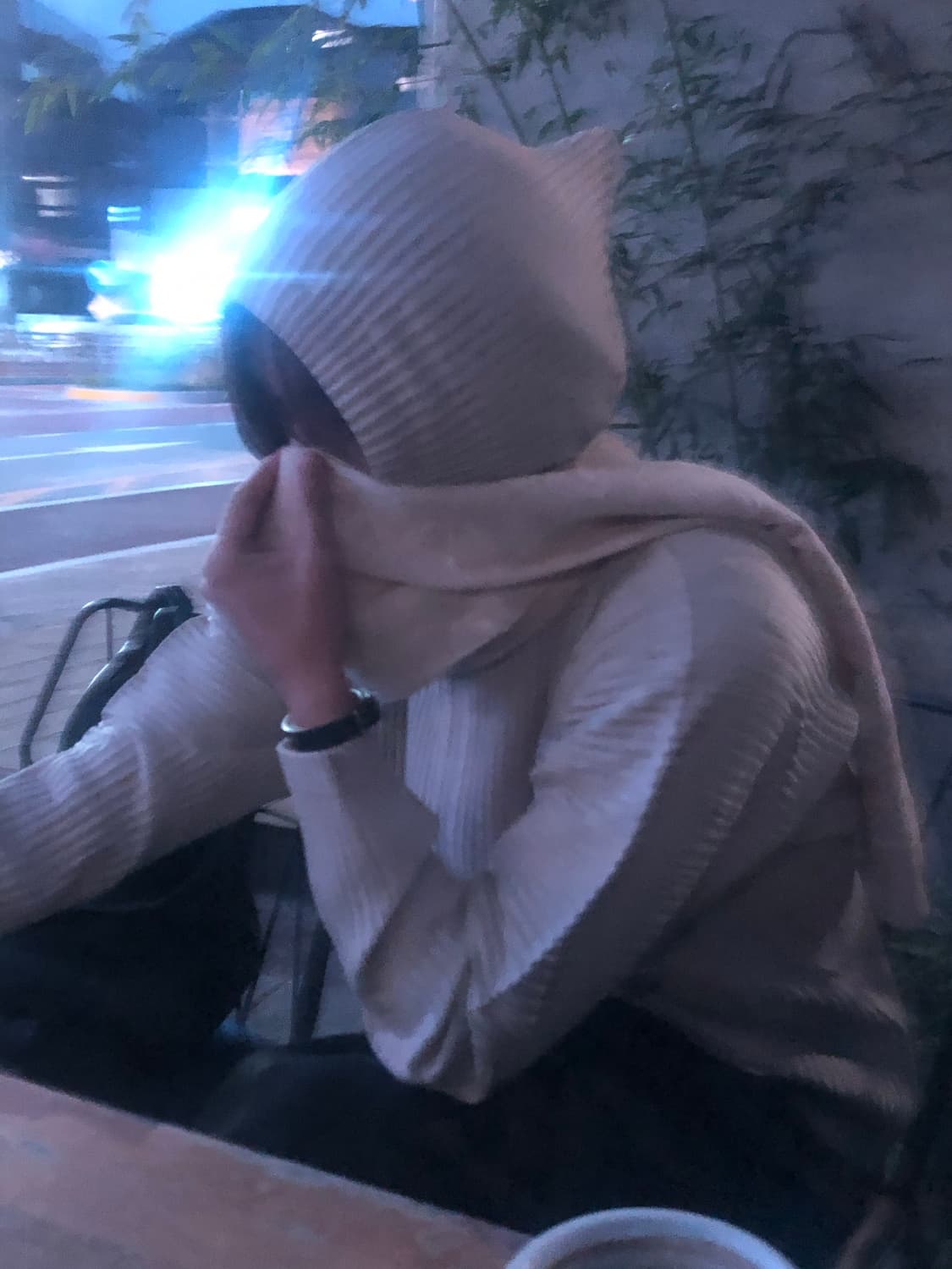 이세이미야케 옴므플리세 후드 집업 아이보리컬러 2사이즈 상품이미지2