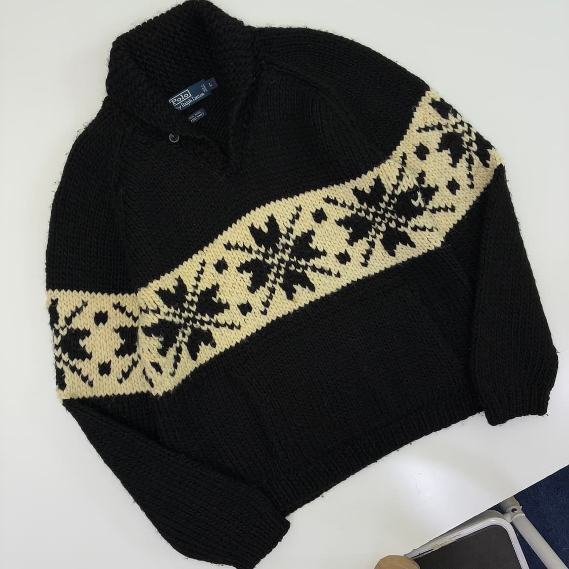 Polo  폴로랄프로렌 핸드메이트 헤비 울  스웨터 상품이미지2