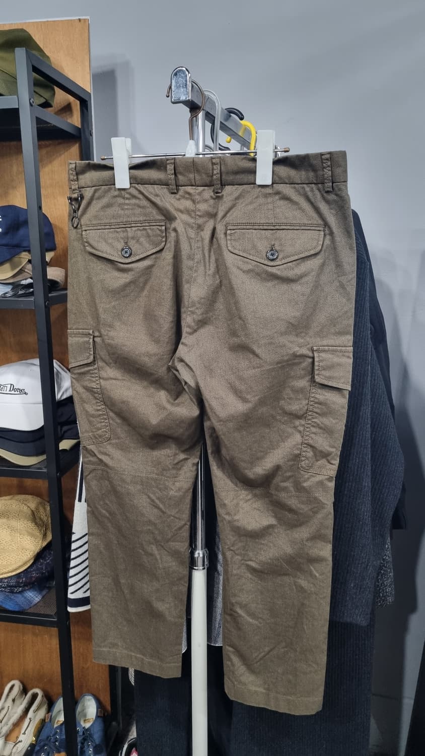 kolon) 커스텀멜로우 카키브라운 슬림 카고바지 32size 상태좋아요 상품이미지3