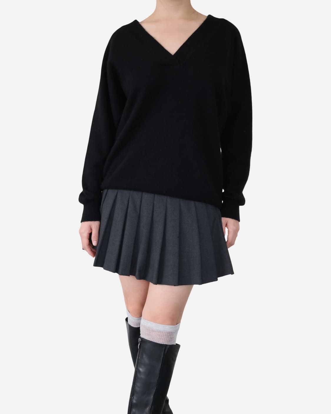Fray I.D Cashmere V-neck Knit 상품이미지4