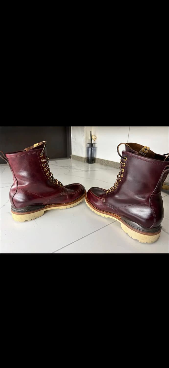 [M9, 270] VISVIM 비즈빔 홀텀 목토 레드윙 헌츠맨 상품이미지7