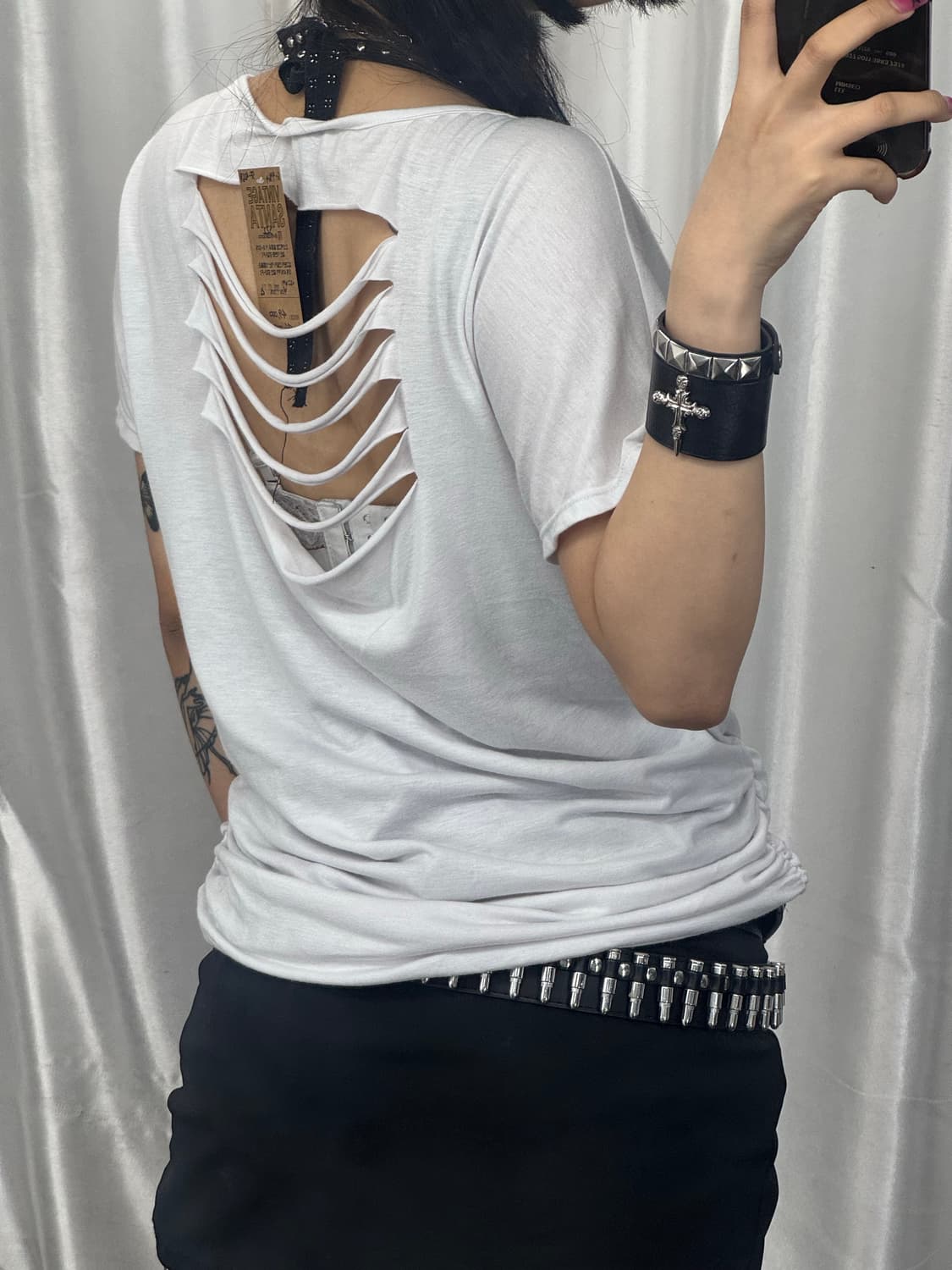 Back Detail Punk Short Sleeve 상품이미지2