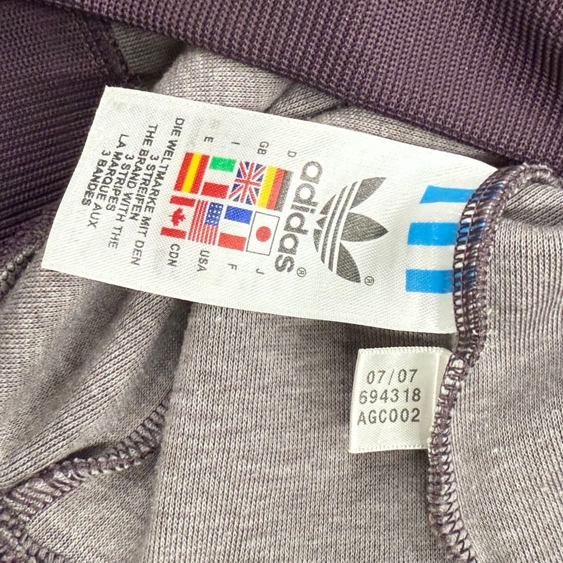 [ 정품/85 ] 00's y2k 아디다스 빈티지 에스닉 트랙탑 져지 상품이미지6