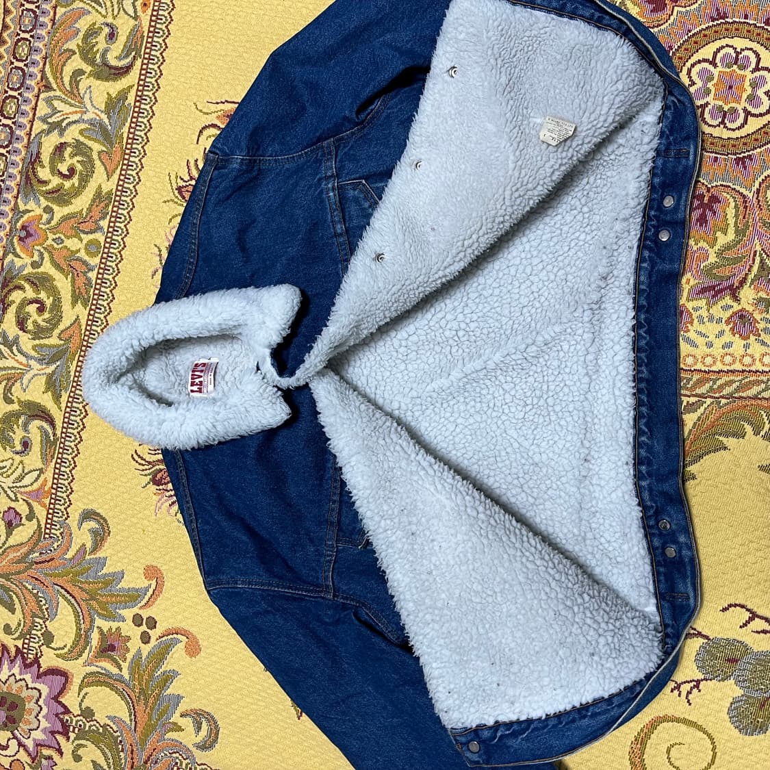 1980s vintage Levi’s Sherpa Trucker Jack 상품이미지4