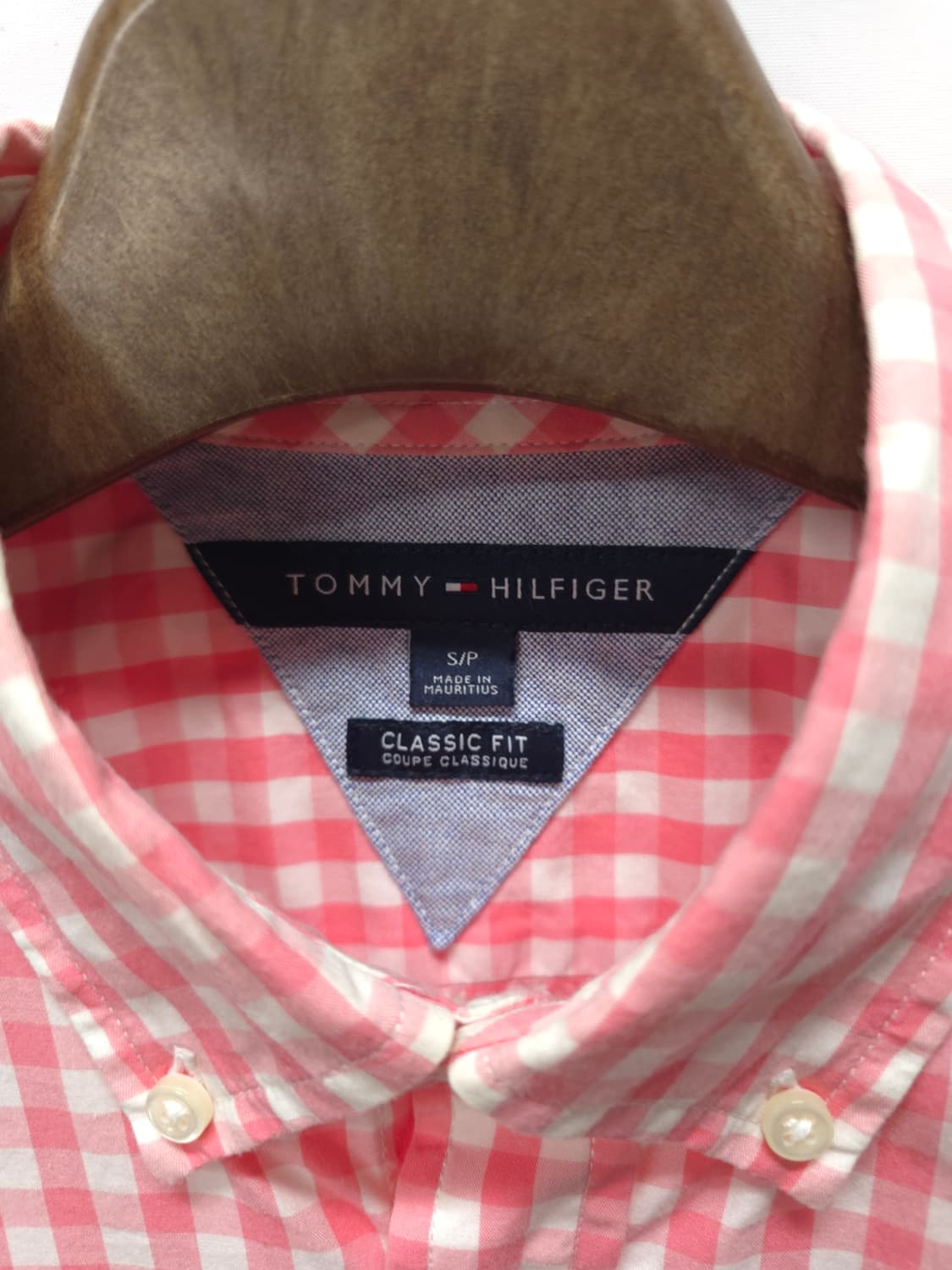 타미힐피거 CLASSIC 깅엄체크셔츠 (95~100) 상품이미지5