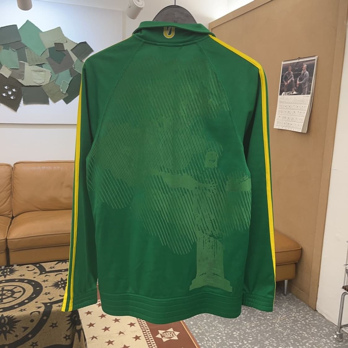 아디다스 베스킷볼 올드스쿨 레트로그린 져지 집업 M C08734 상품이미지4