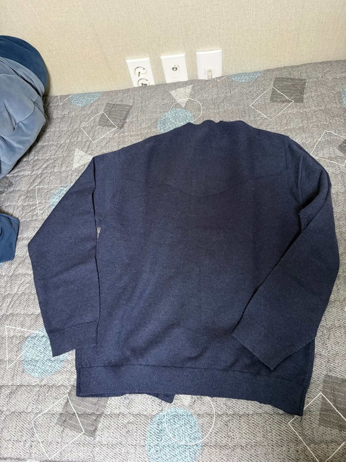 넌블랭크 네이비 가디건 상품이미지3