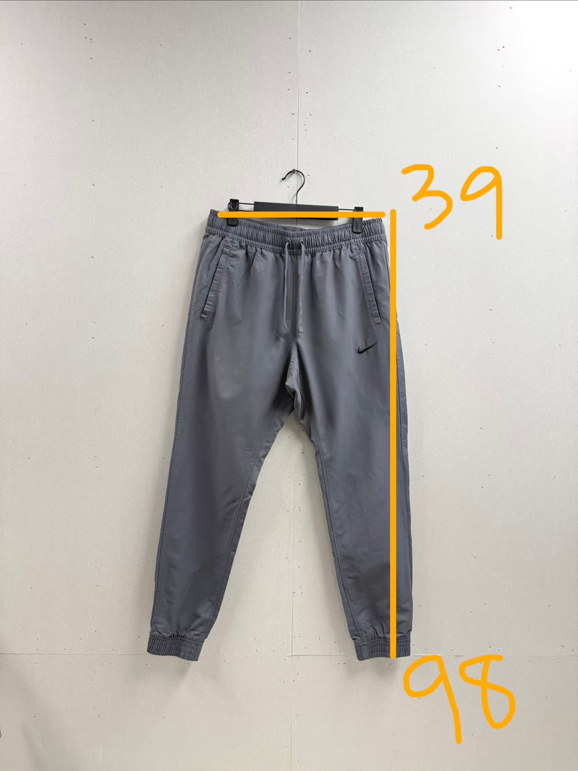 남성 L-XL / 나이키 조거팬츠 차콜 상품이미지2