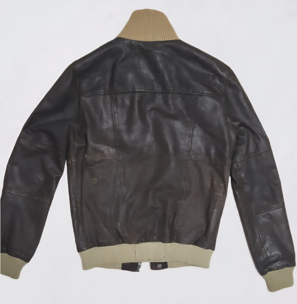 슈퍼드라이 SUPERDRY 바이커 가죽 자켓 S 상품이미지2