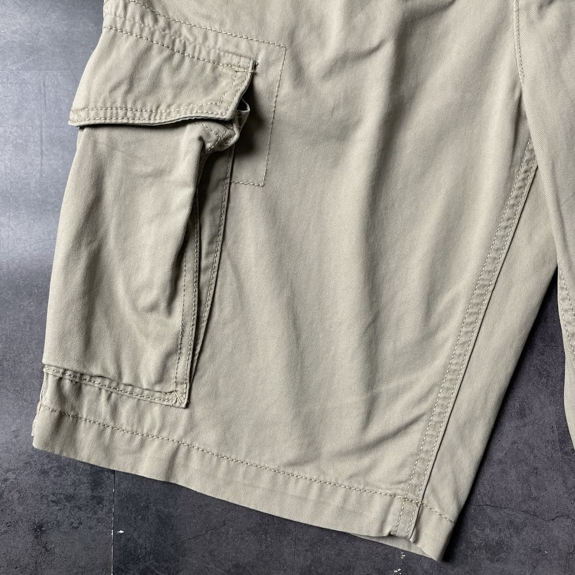 DENVER HAYES 빈티지 베이지 카고 하프 팬츠 A00773 상품이미지4