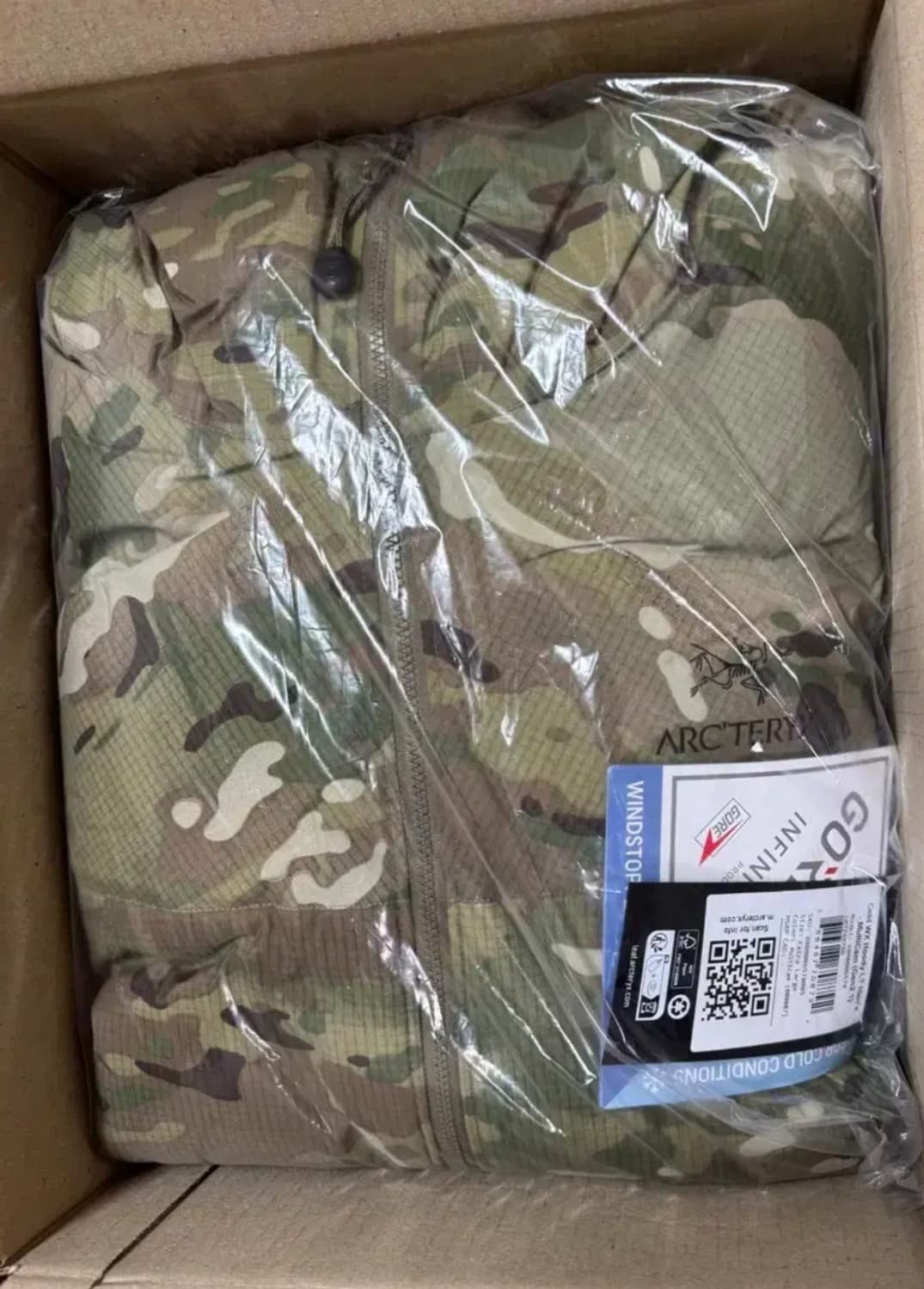 [M] 아크테릭스 리프 콜드 wx 후디 멀티캠 상품이미지2