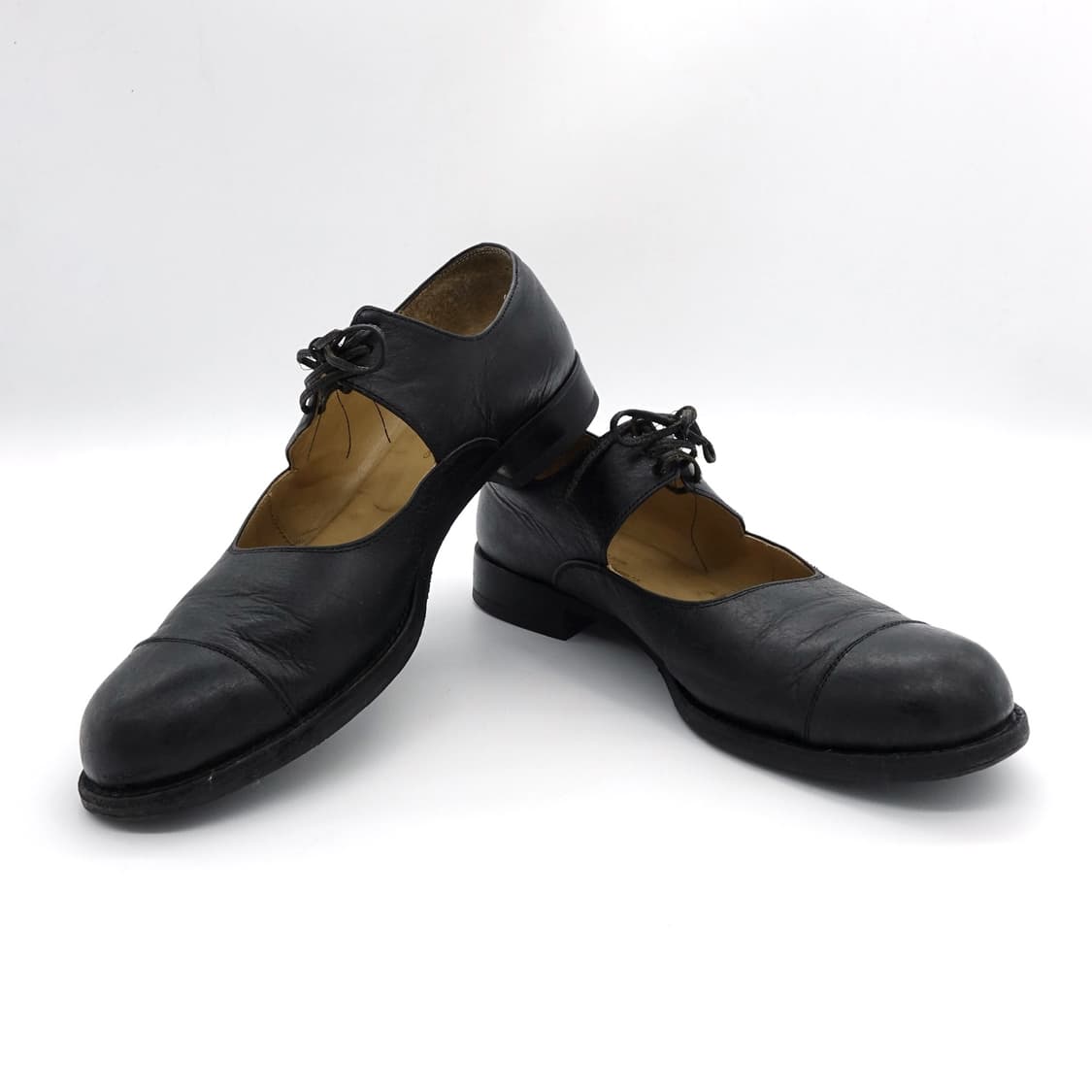 [JP24]CommedesGarcons 꼼데가르송 메리제인 레더 슈즈 상품이미지4