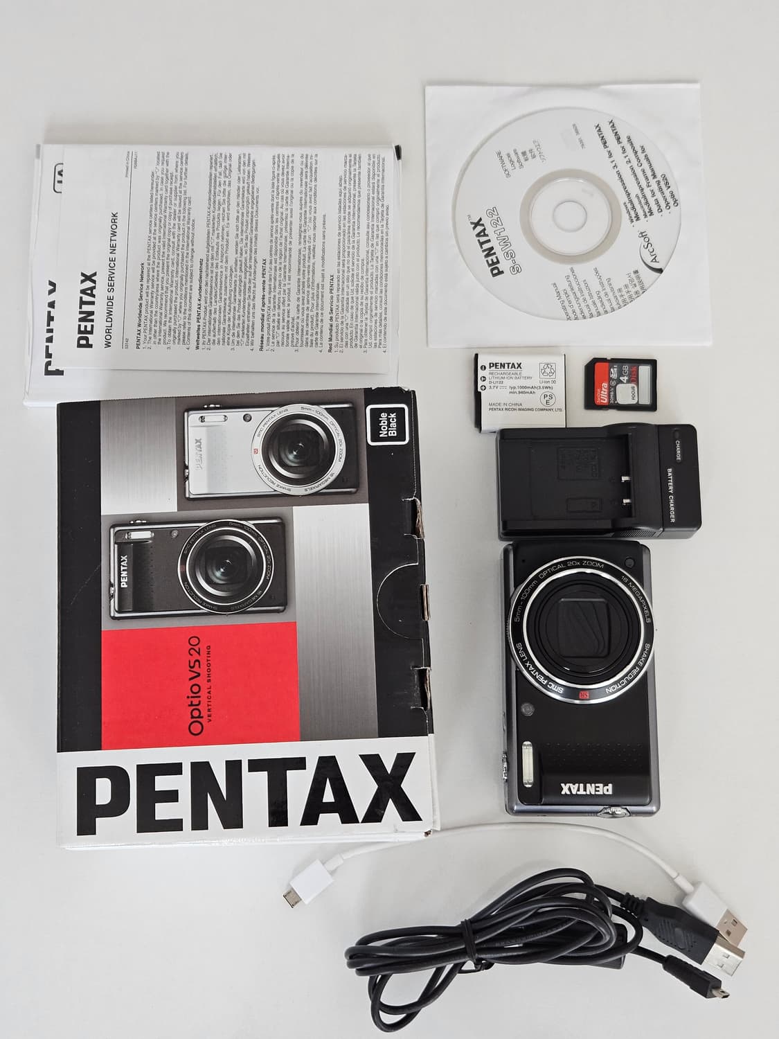 펜탁스 옵티오 vs20 빈티지 디지털 카메라 상품이미지9