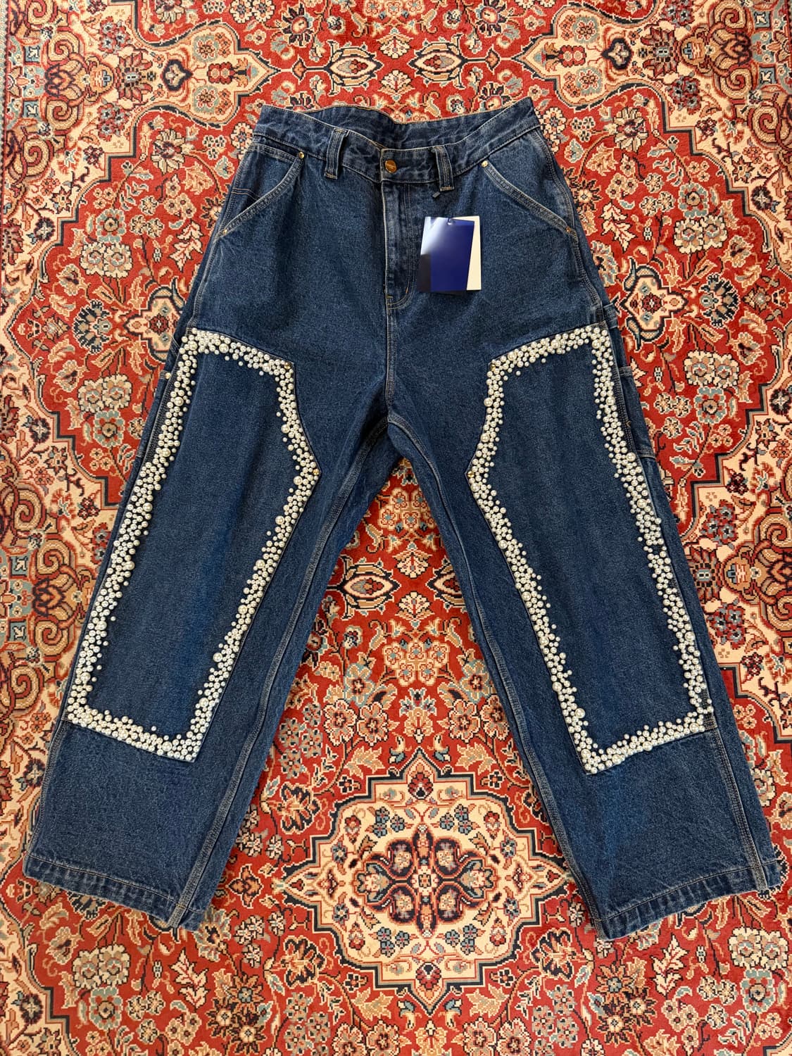 칼하트 윕 더블니 리워크 데님 상품이미지1