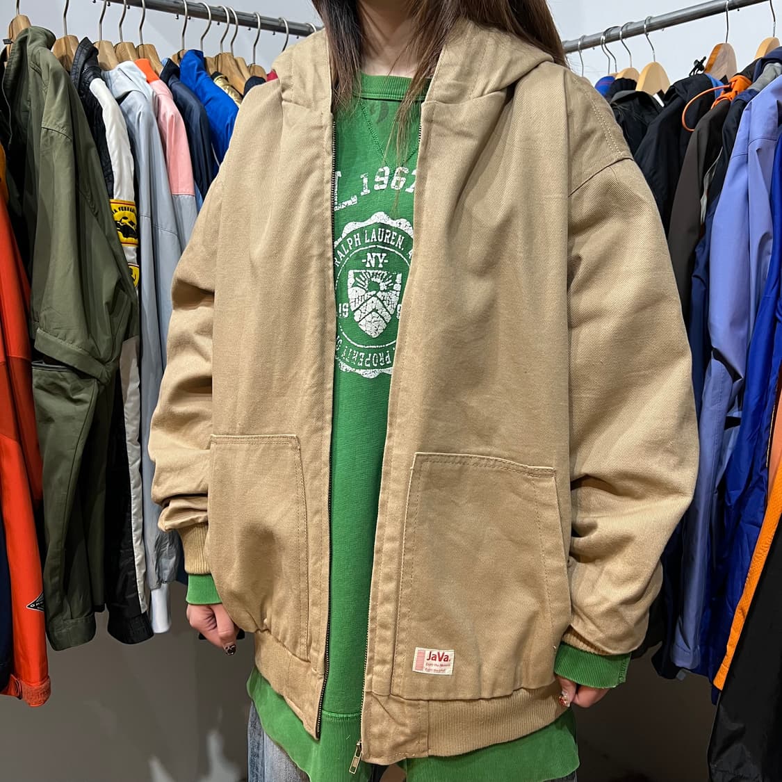 Japan JaVa 액티브 후드 워크자켓 상품이미지3