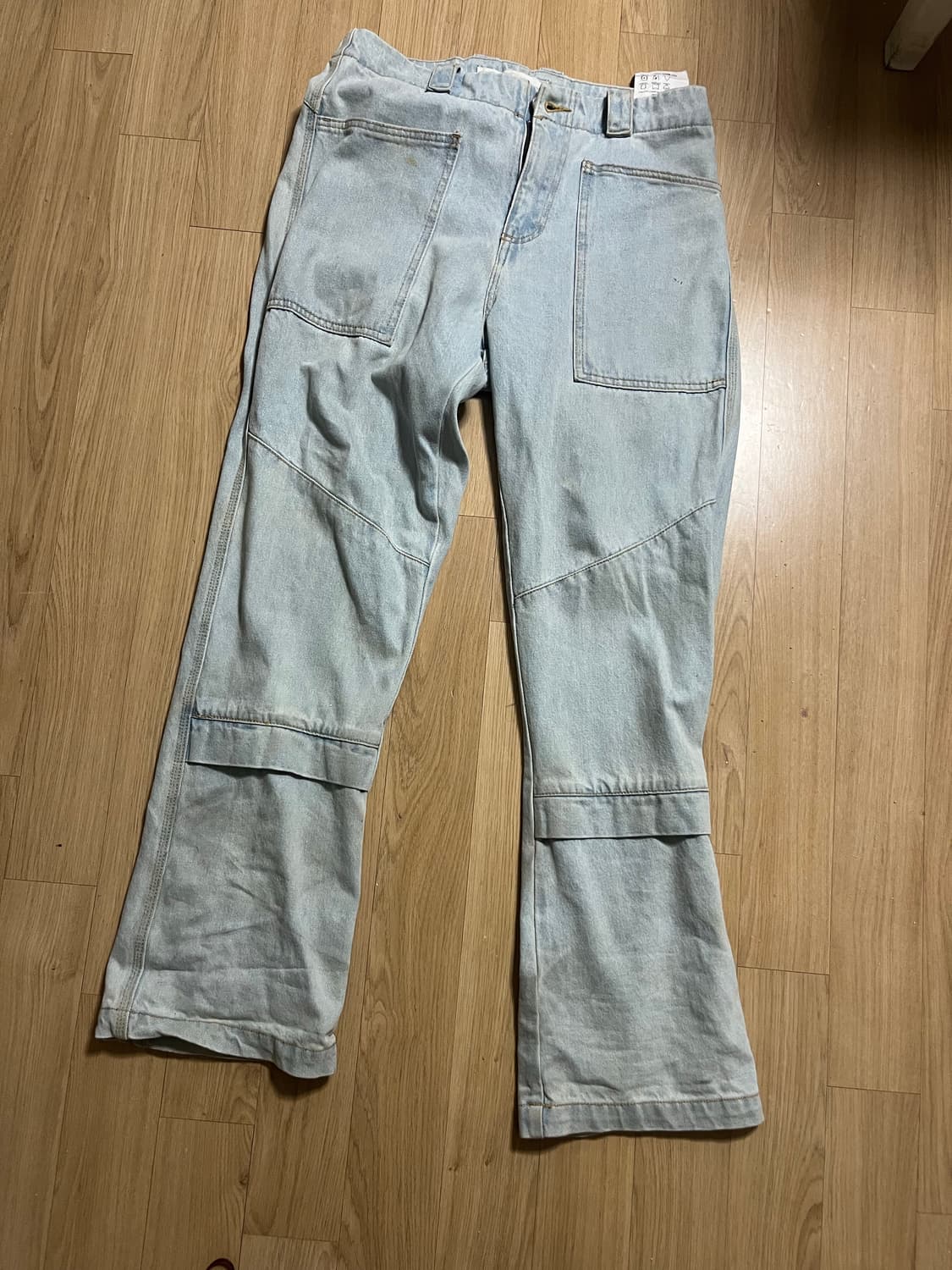 플라스틱 프로덕트 wave zipper pants(steel blue) 상품이미지6