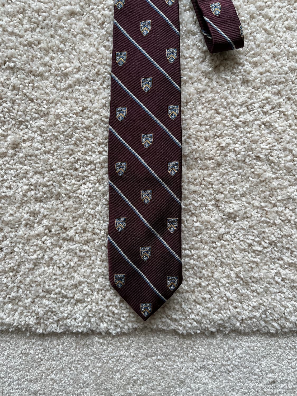 폴로 랄프로렌 핸드메이드 이태리 클럽 실크 타이 상품이미지6