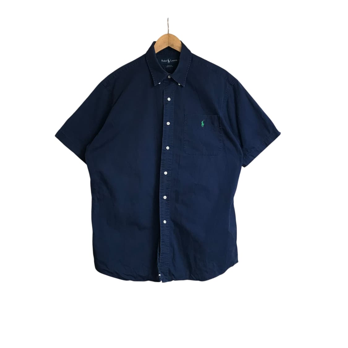 폴로 랄프로렌 초록포니 포켓 반팔셔츠 상품이미지2