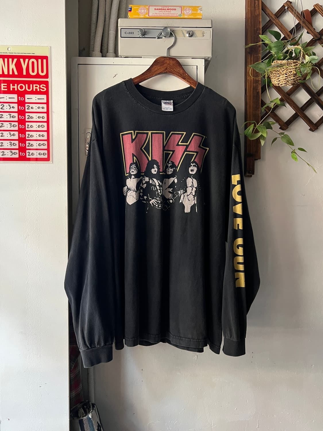 [2XL]00's KISS LOVE GUN 롱슬리브 티셔츠 상품이미지2
