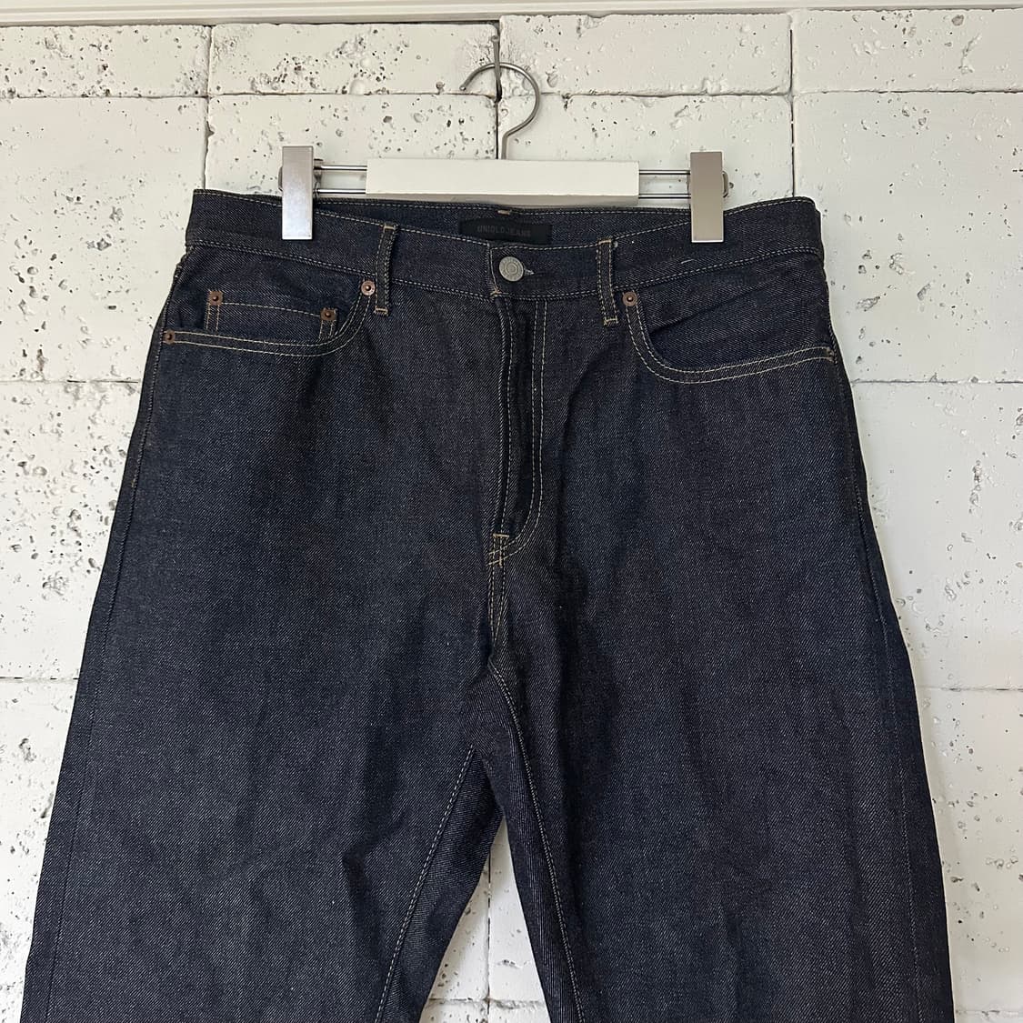 32 유니클로 셀비지 데님 새상품 기장수선 상품이미지2