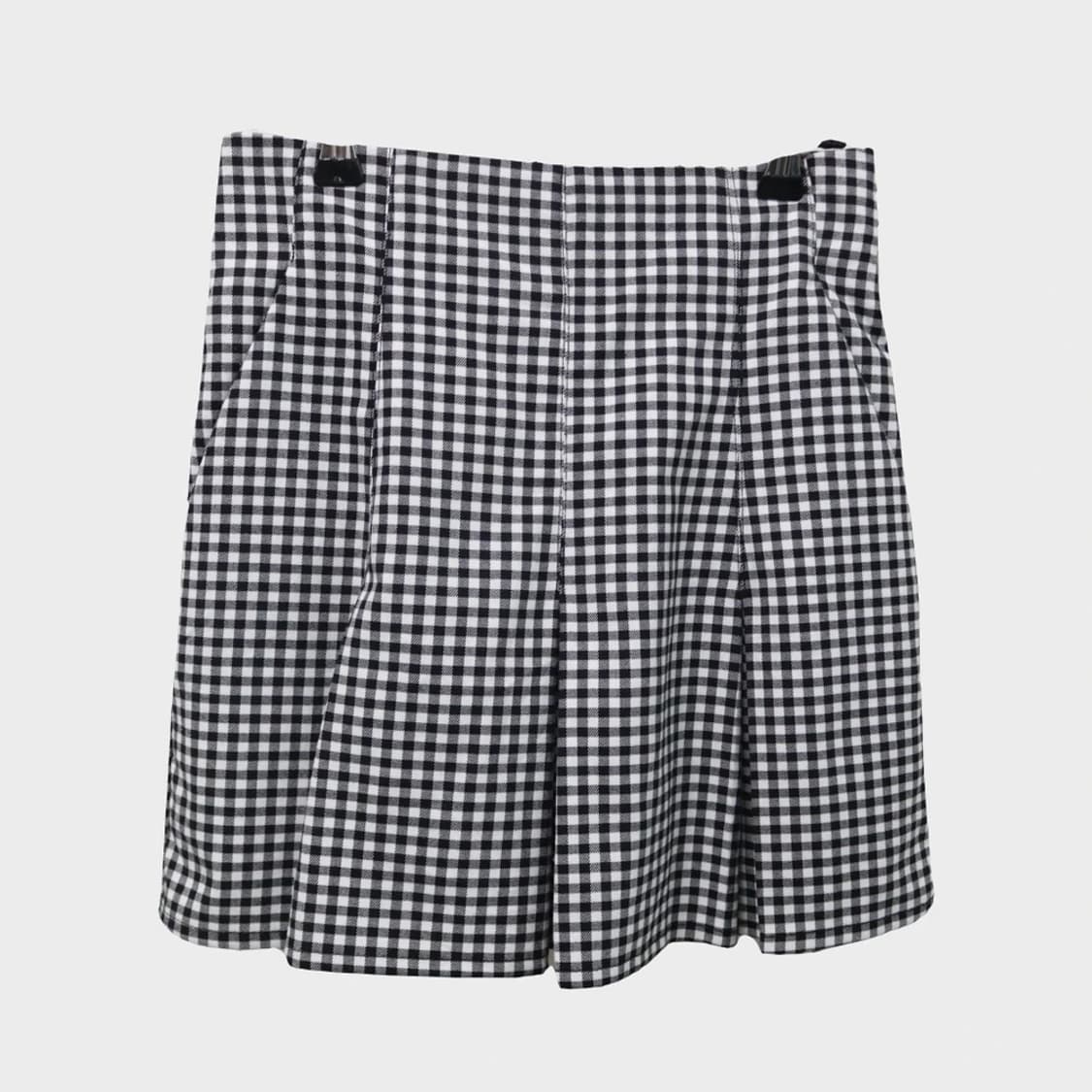 CHICO 고방체크 뒷밴딩 스커트 62024 상품이미지1