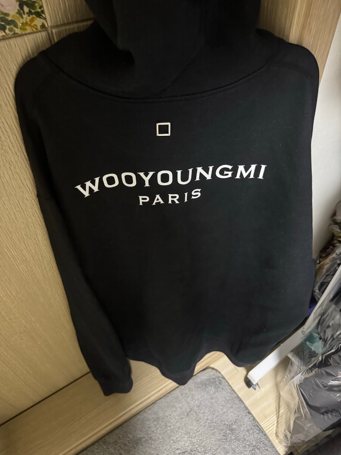 우영미54사이즈 후드티 상품이미지2