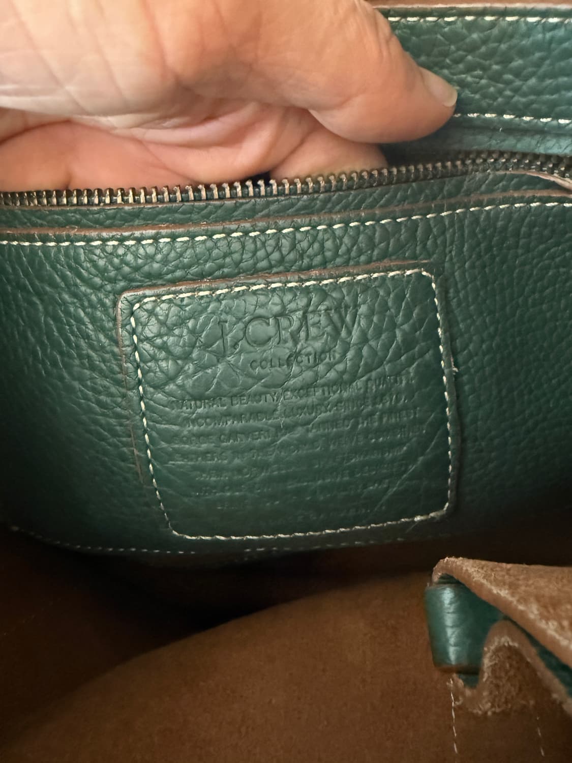 제이 크루(J.CREW) 레더 토트백 상품이미지6