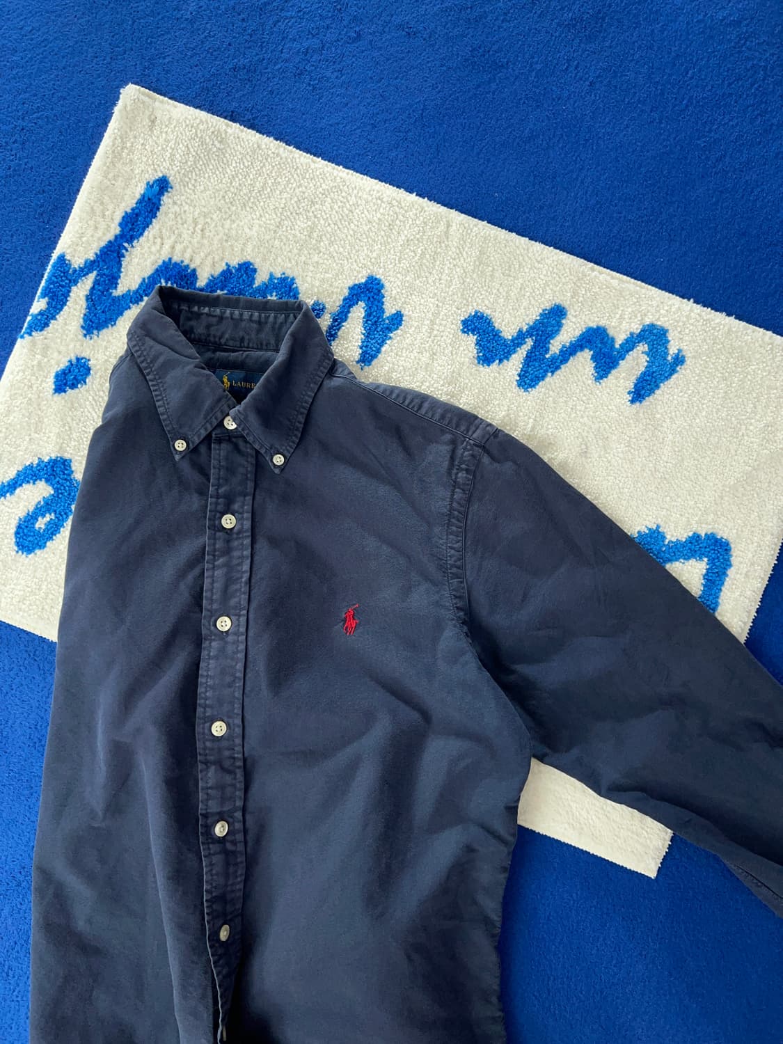 폴로 랄프로렌 네이비 셔츠 s  상품이미지1