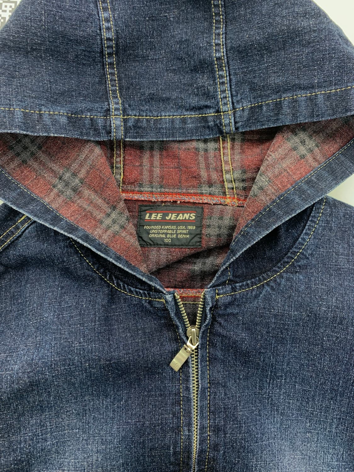 Lee 페이디드 워싱 데님 후드 자켓 상품이미지7