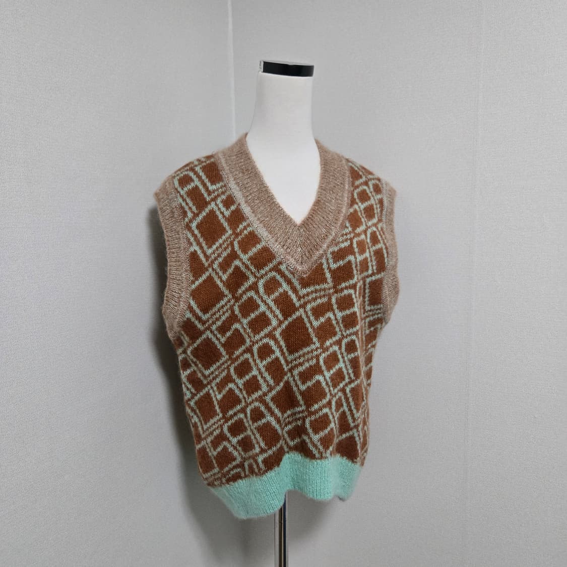 앤더슨벨 모헤어 니트 베스트 / 여성 조끼/ 여성 베스트  상품이미지8