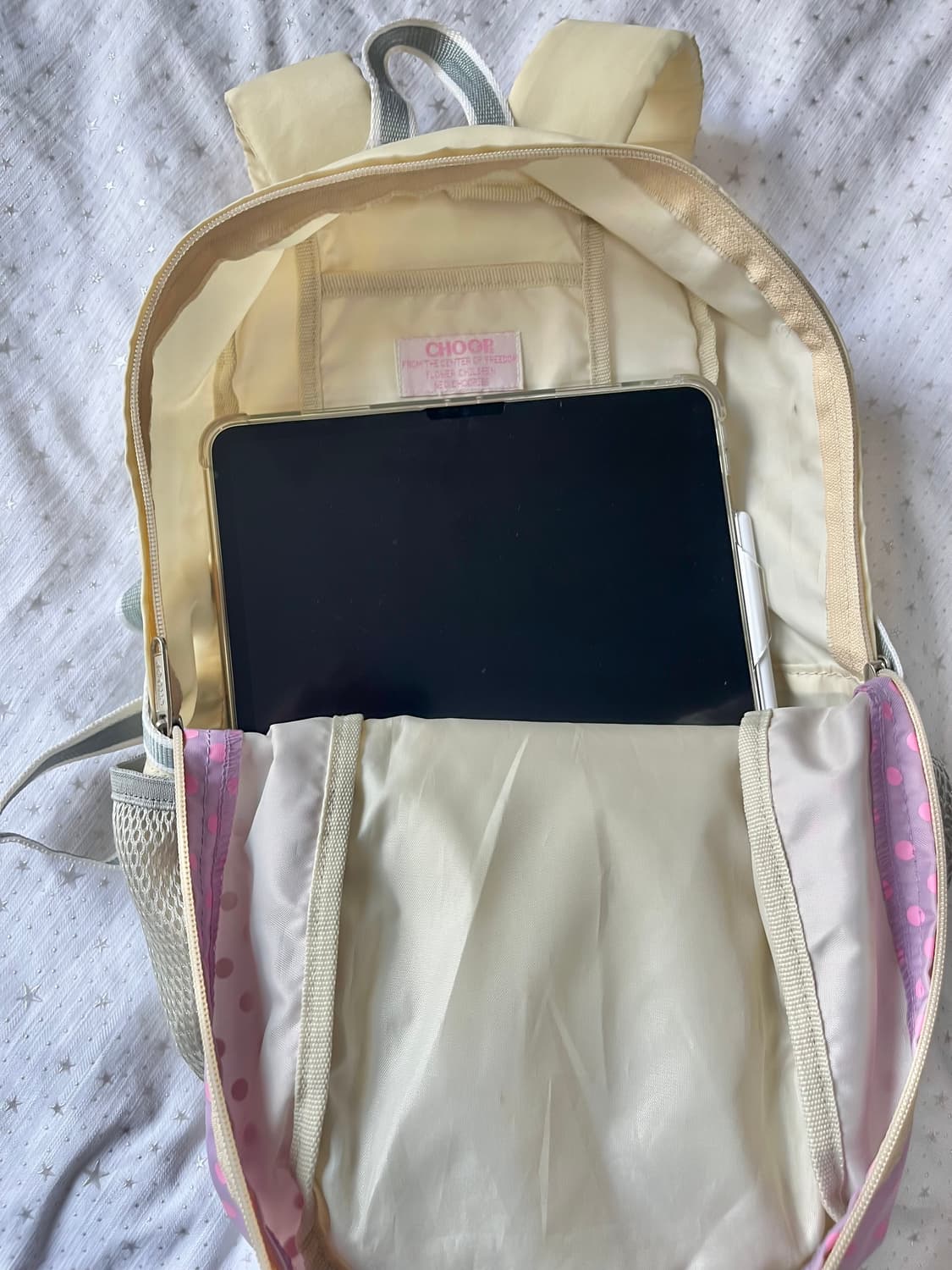 🎒 choop y2k무드 도트 백팩 상품이미지4