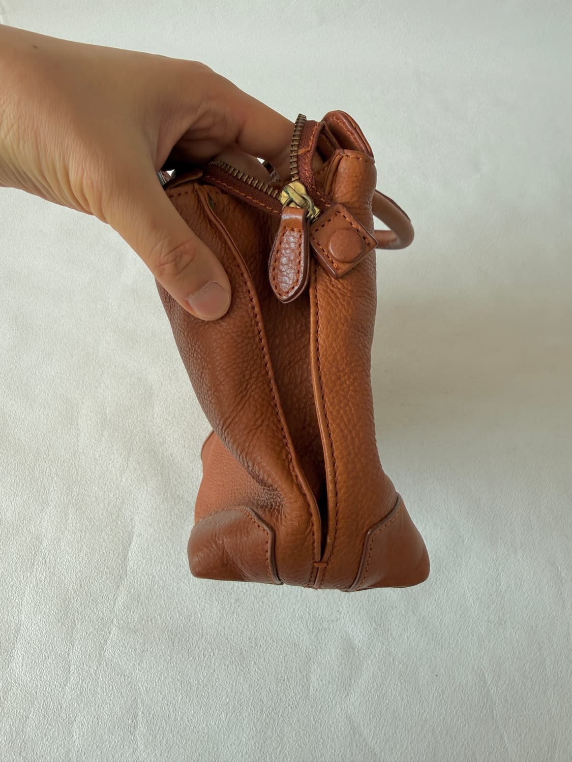 NICOLE ST. GILLES 레더 토트백 상품이미지3