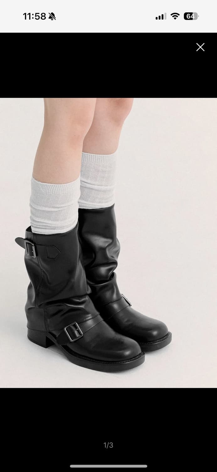 플로리다스튜디오 다트머스 더블버클 셔링 부츠 FL1925   상품이미지1