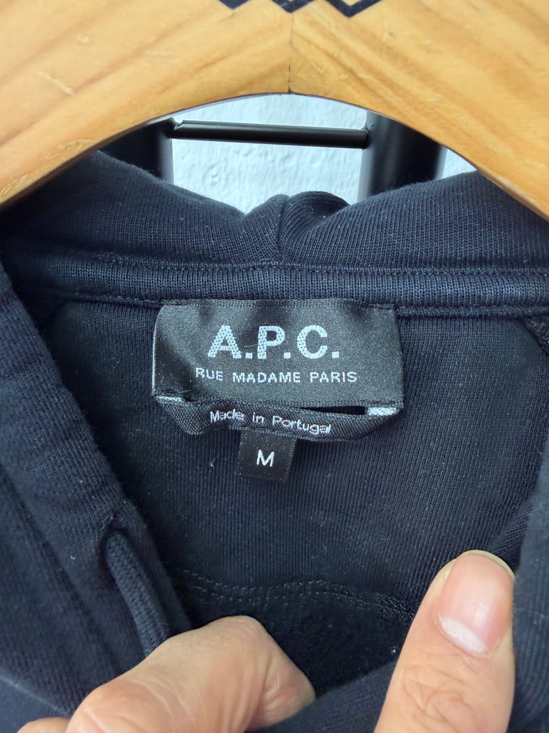매장판정품) APC 아페쎄 23ss 여성 오버핏 후드티 M  상품이미지6