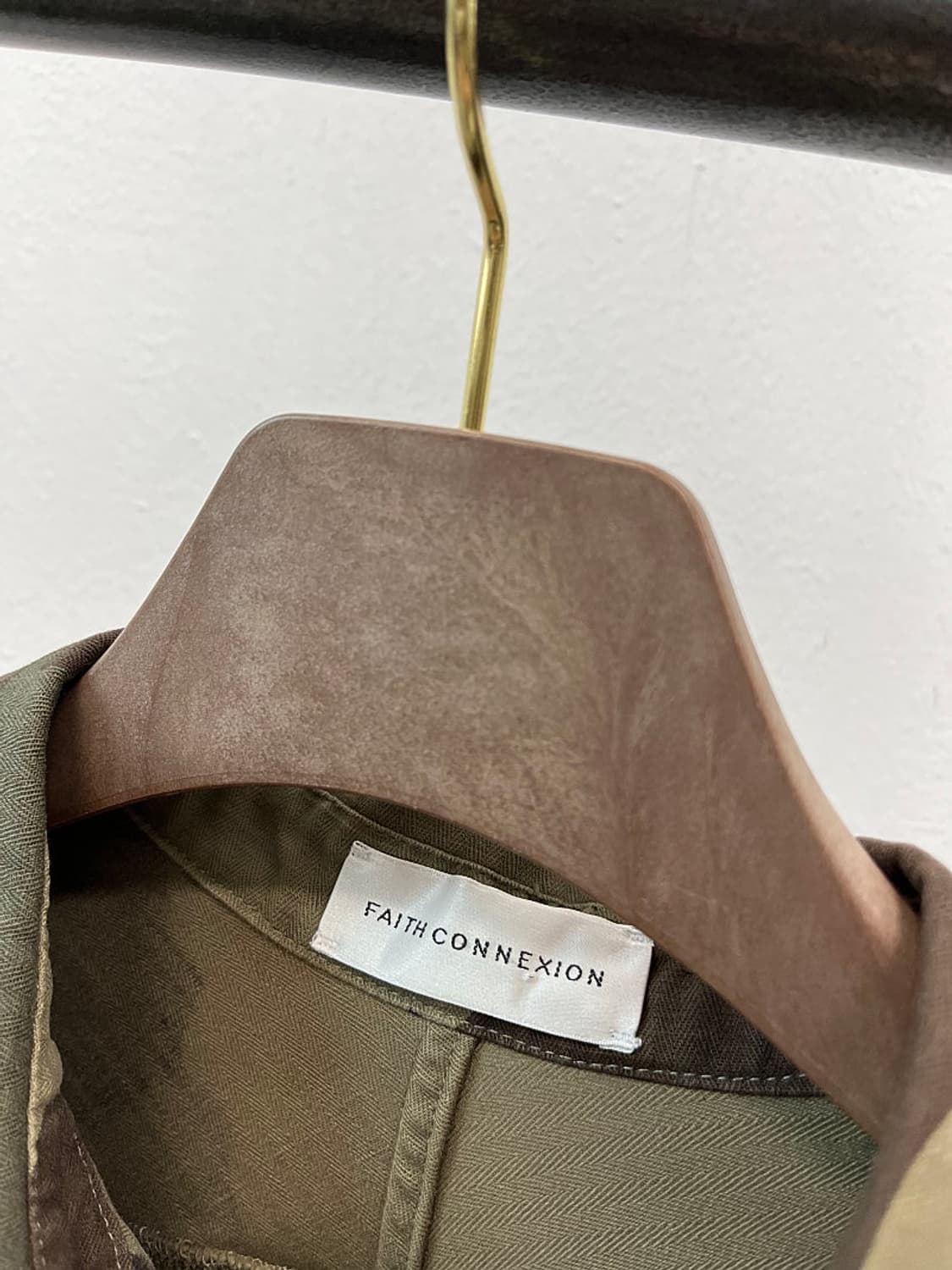 여) 페이스커넥션 카모플라쥬 프린지 야상 상품이미지5