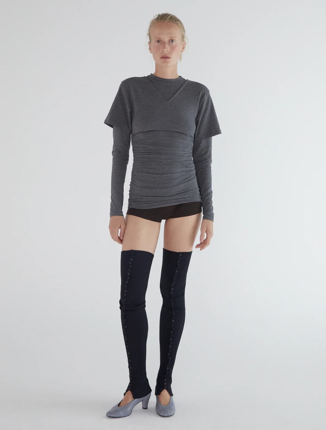 (XS,S,M) 팔로마울 no2646 Tintin 레이어드 탑 상품이미지2