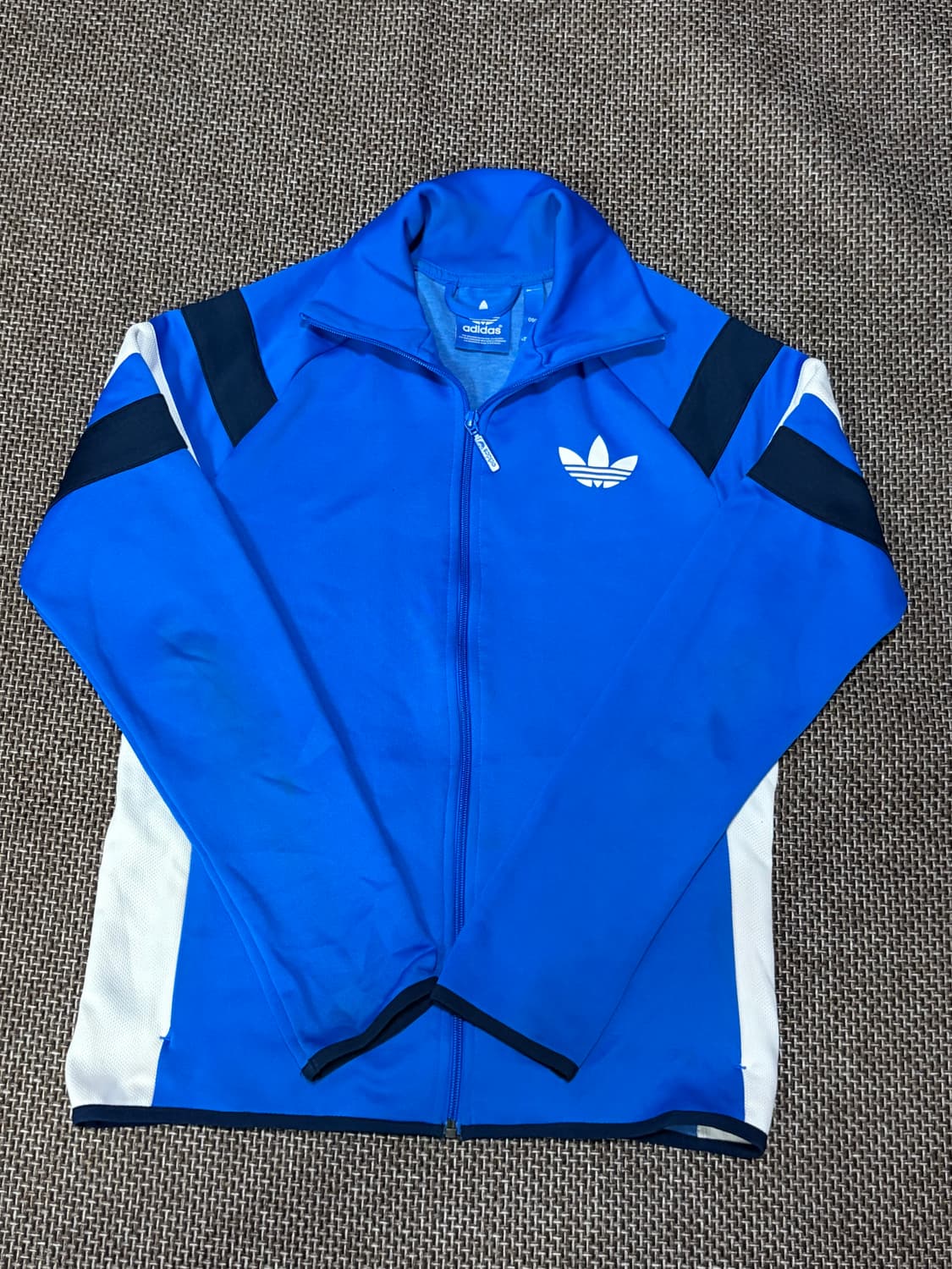 아디다스 블루 트레포일 트랙탑 져지 상품이미지2